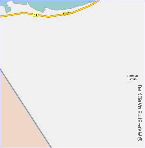 carte de Emirats arabes unis