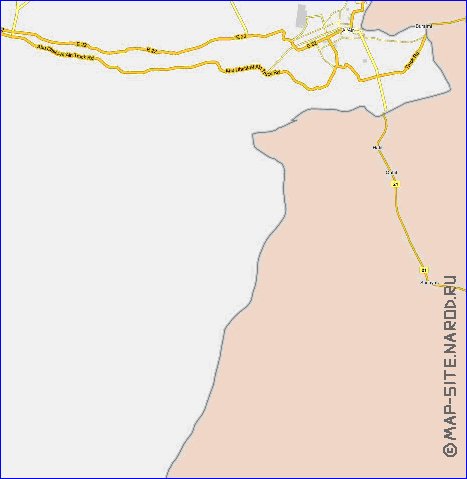 carte de Emirats arabes unis