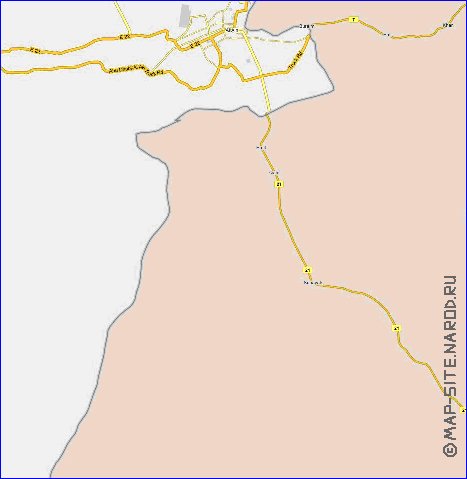 carte de Emirats arabes unis