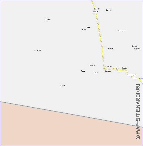 carte de Emirats arabes unis