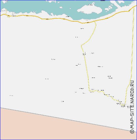 carte de Emirats arabes unis