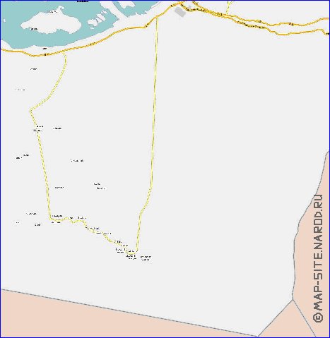 carte de Emirats arabes unis