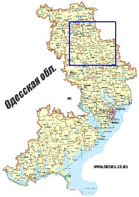 mapa de Odessa do idioma ucraniano