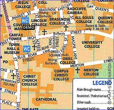 carte de Oxford