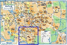 mapa de Oxford