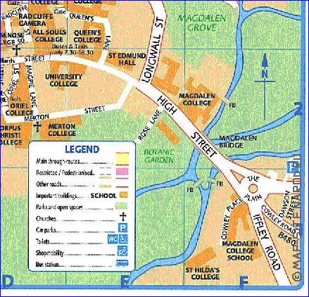 carte de Oxford