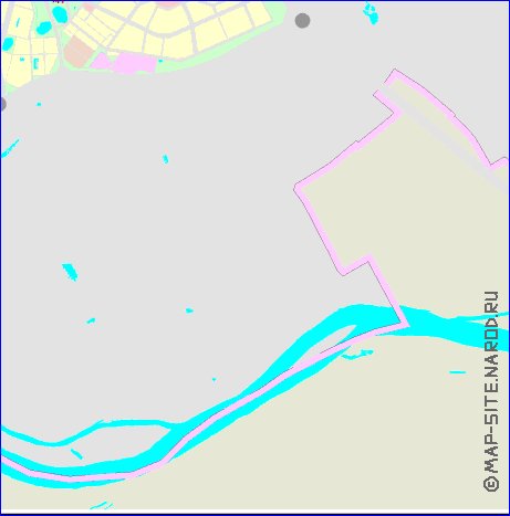 Transport carte de Omsk