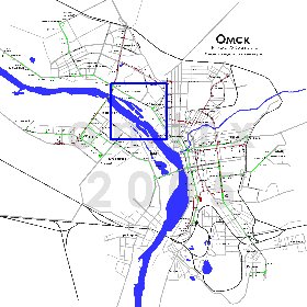 carte de Omsk