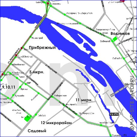 carte de Omsk
