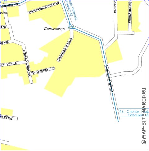 Transport carte de Orekhovo-Zouevo