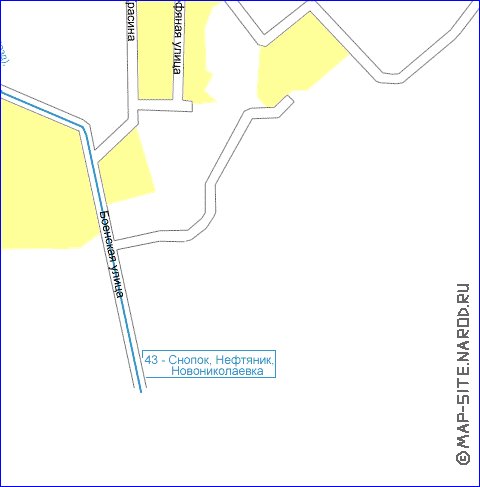 Transport carte de Orekhovo-Zouevo