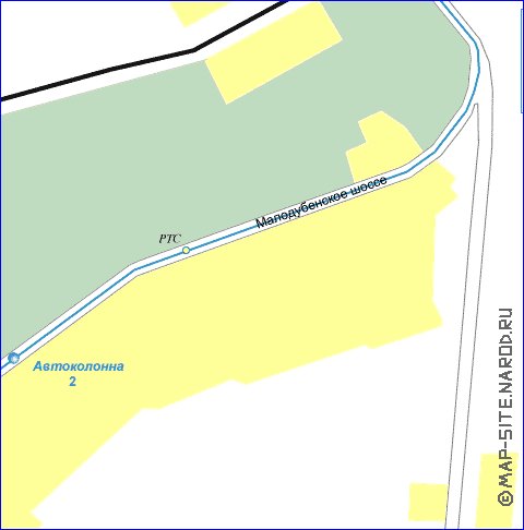 Transport carte de Orekhovo-Zouevo