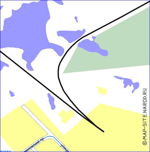 Transport carte de Orekhovo-Zouevo