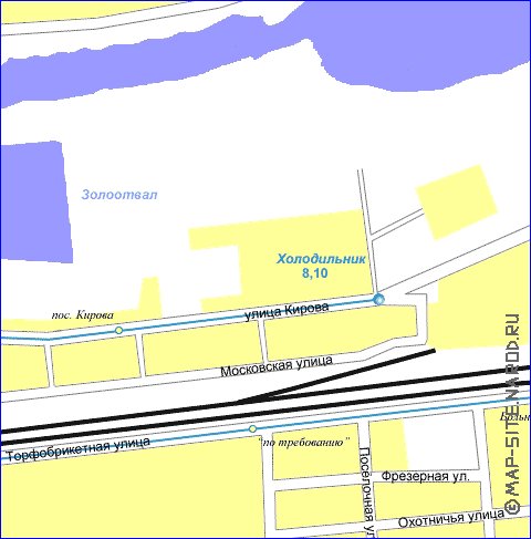 Transport carte de Orekhovo-Zouevo