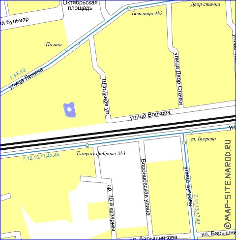 Transport carte de Orekhovo-Zouevo