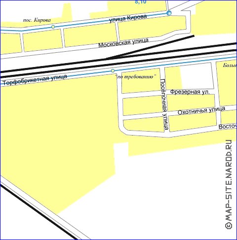 Transport carte de Orekhovo-Zouevo