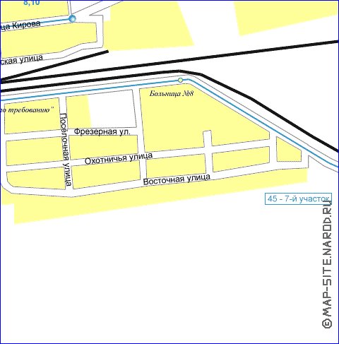 Transport carte de Orekhovo-Zouevo