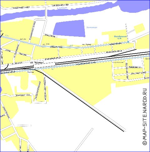 Transport carte de Orekhovo-Zouevo