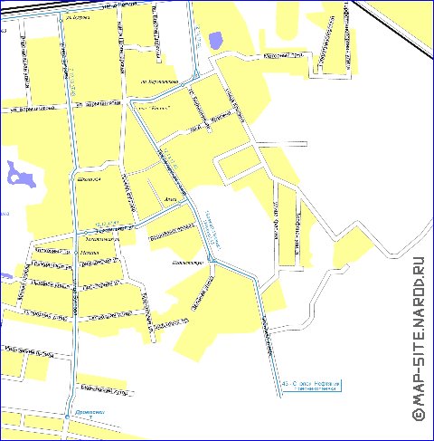 Transport carte de Orekhovo-Zouevo