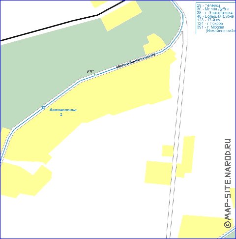 Transport carte de Orekhovo-Zouevo