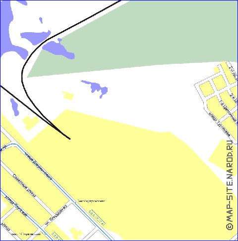 Transport carte de Orekhovo-Zouevo