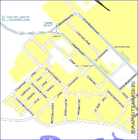 Transport carte de Orekhovo-Zouevo