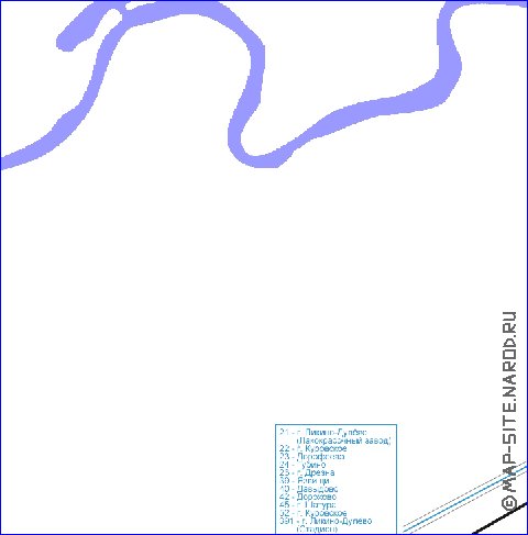 Transport carte de Orekhovo-Zouevo