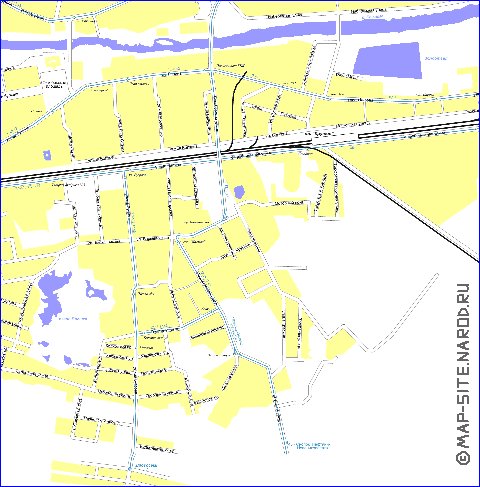 Transport carte de Orekhovo-Zouevo