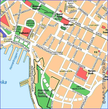 carte de Oslo